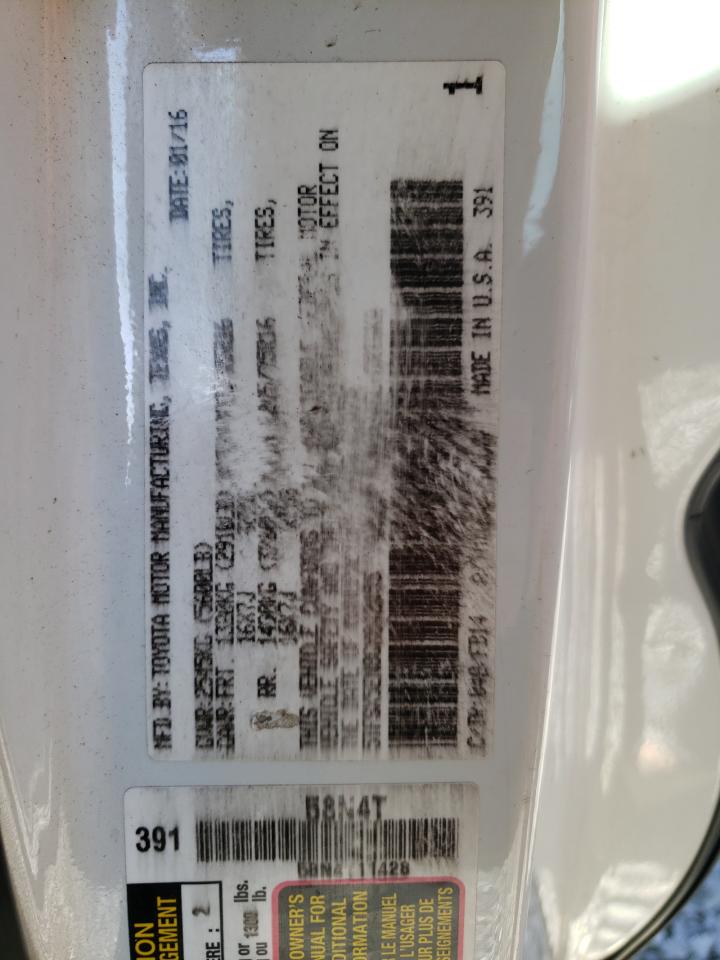 2016 Toyota Tacoma Access Cab VIN: 5TFSX5EN8GX042455 Lot: 84924095