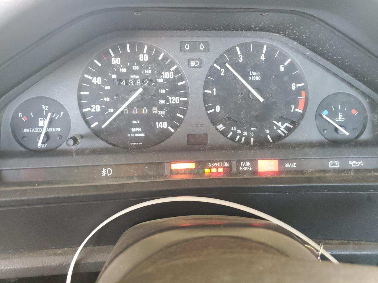 1984 BMW 318 I Automatic VIN: WBAAK8406E8778560 Lot: 86297815