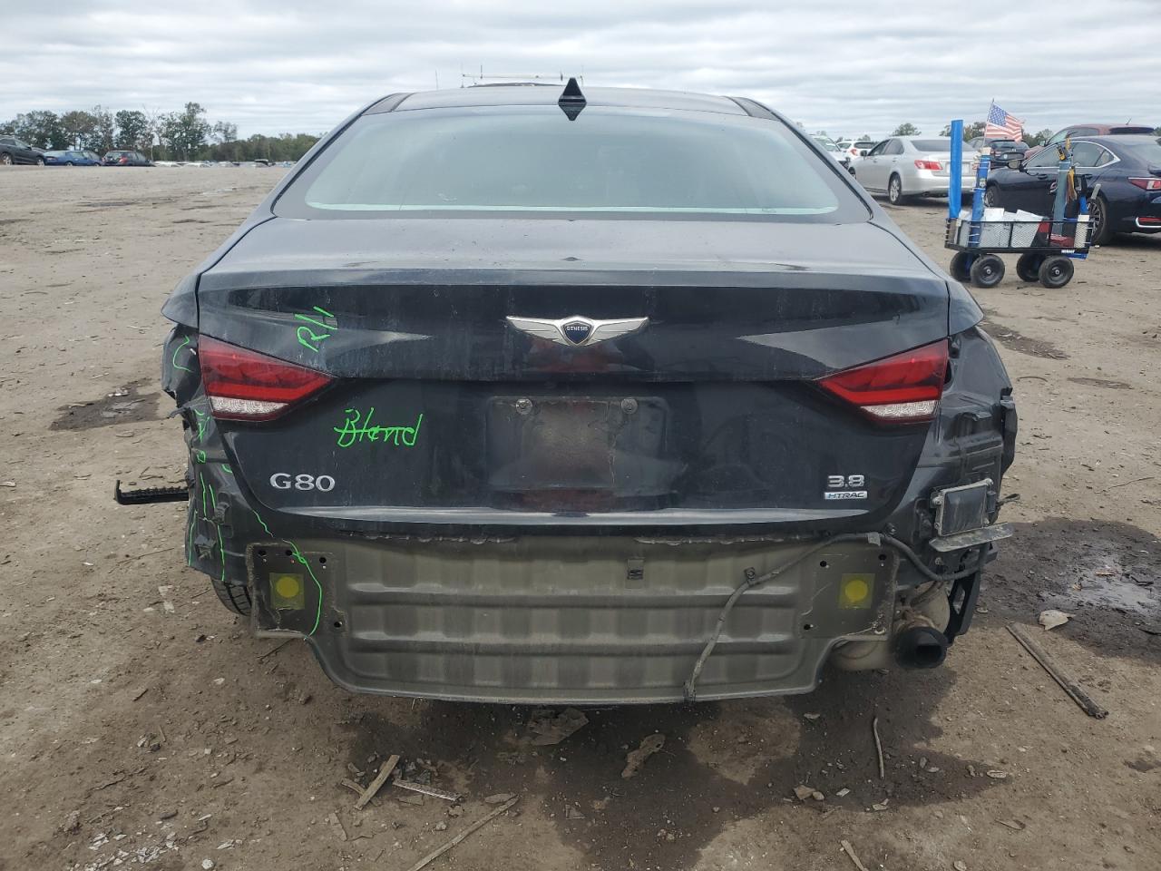 2018 Genesis G80 Base VIN: KMHGN4JE7JU246938 Lot: 86497765