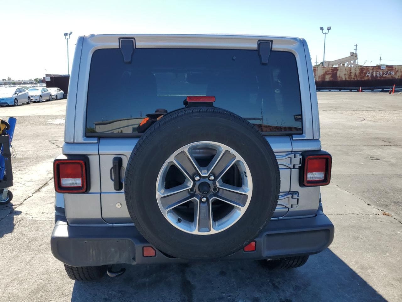 2019 Jeep Wrangler Unlimited Sahara VIN: 1C4HJXEN0KW565815 Lot: 86821895
