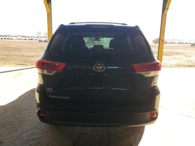  TOYOTA HIGHLANDER 2017 Черный