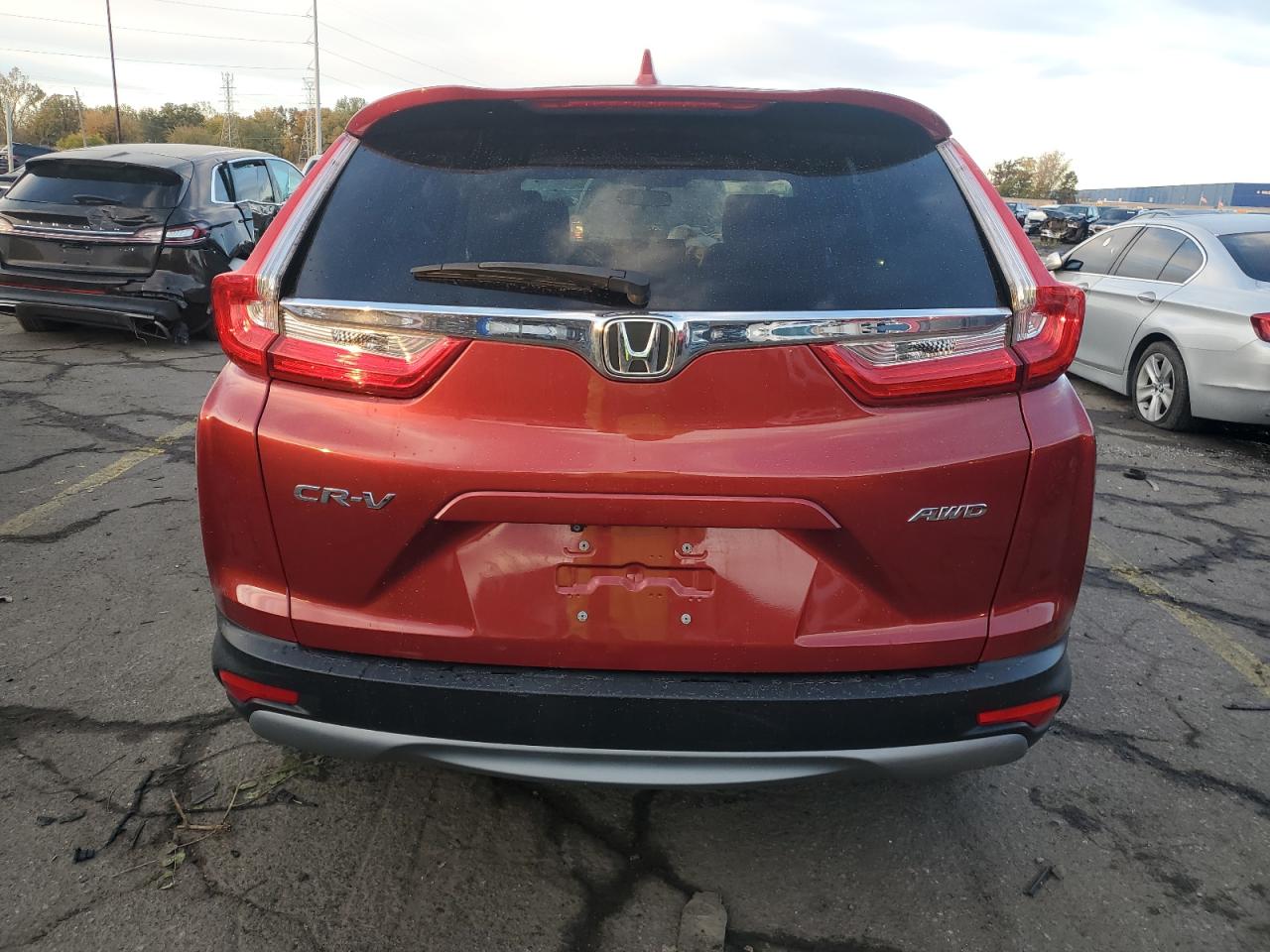 2018 Honda Cr-V Ex VIN: 2HKRW2H51JH698947 Lot: 82692185