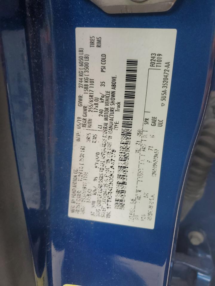 2019 Ford Ranger Xl VIN: 1FTER4EHXKLA47278 Lot: 82475565