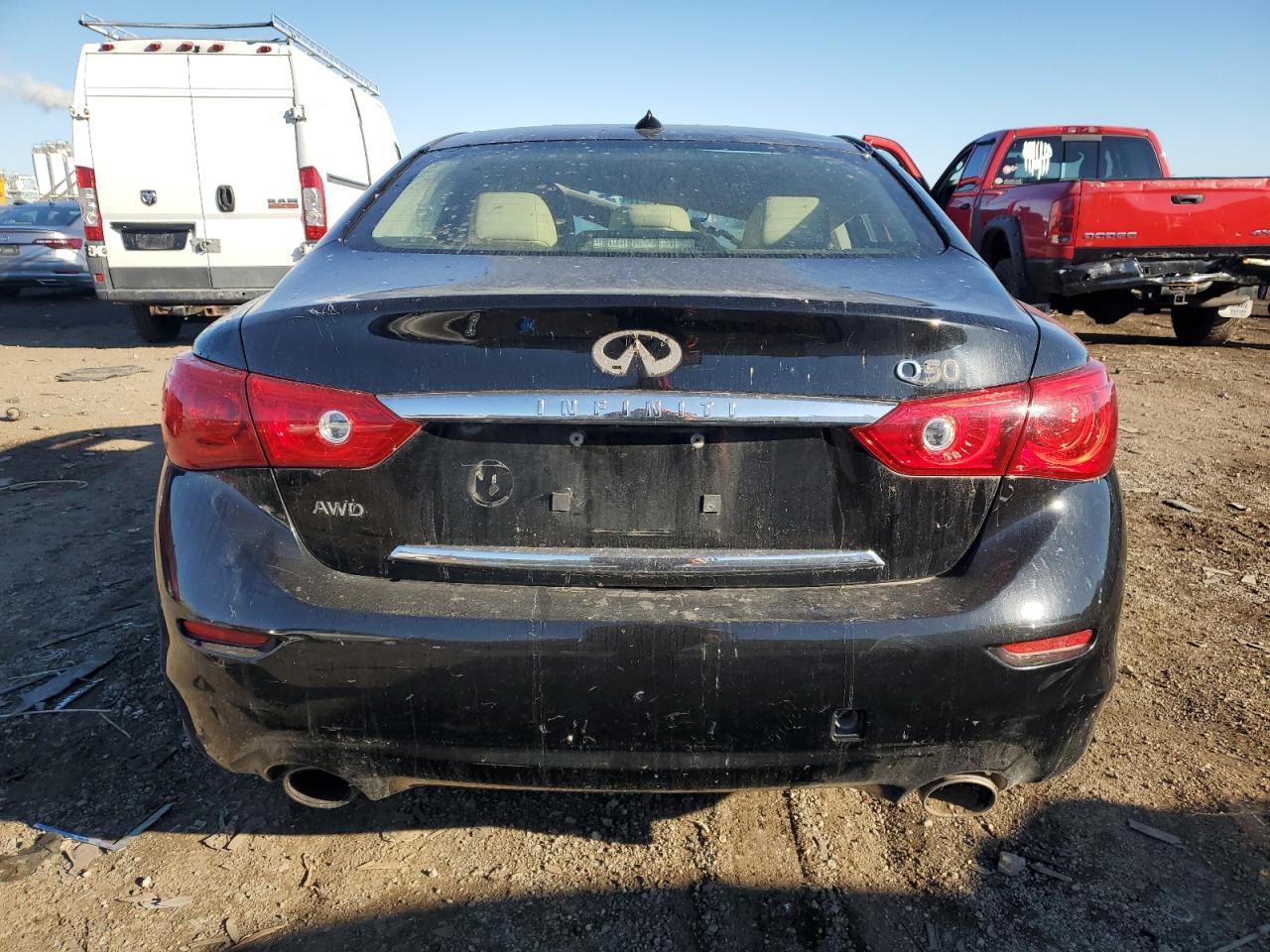 2014 Infiniti Q50 Base VIN: JN1BV7AR6EM694308 Lot: 85367085
