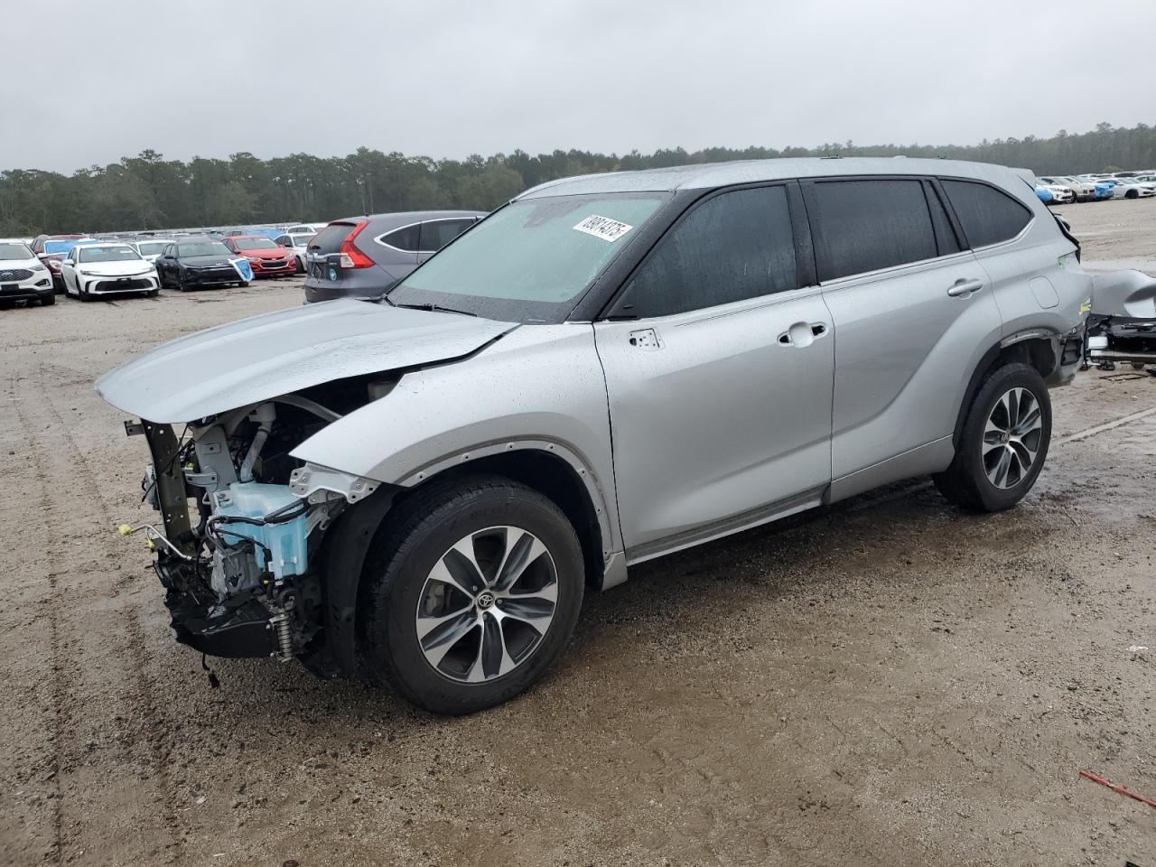 2020 Toyota Highlander Xle VIN: 5TDHZRAH3LS507476 Lot: 89814375