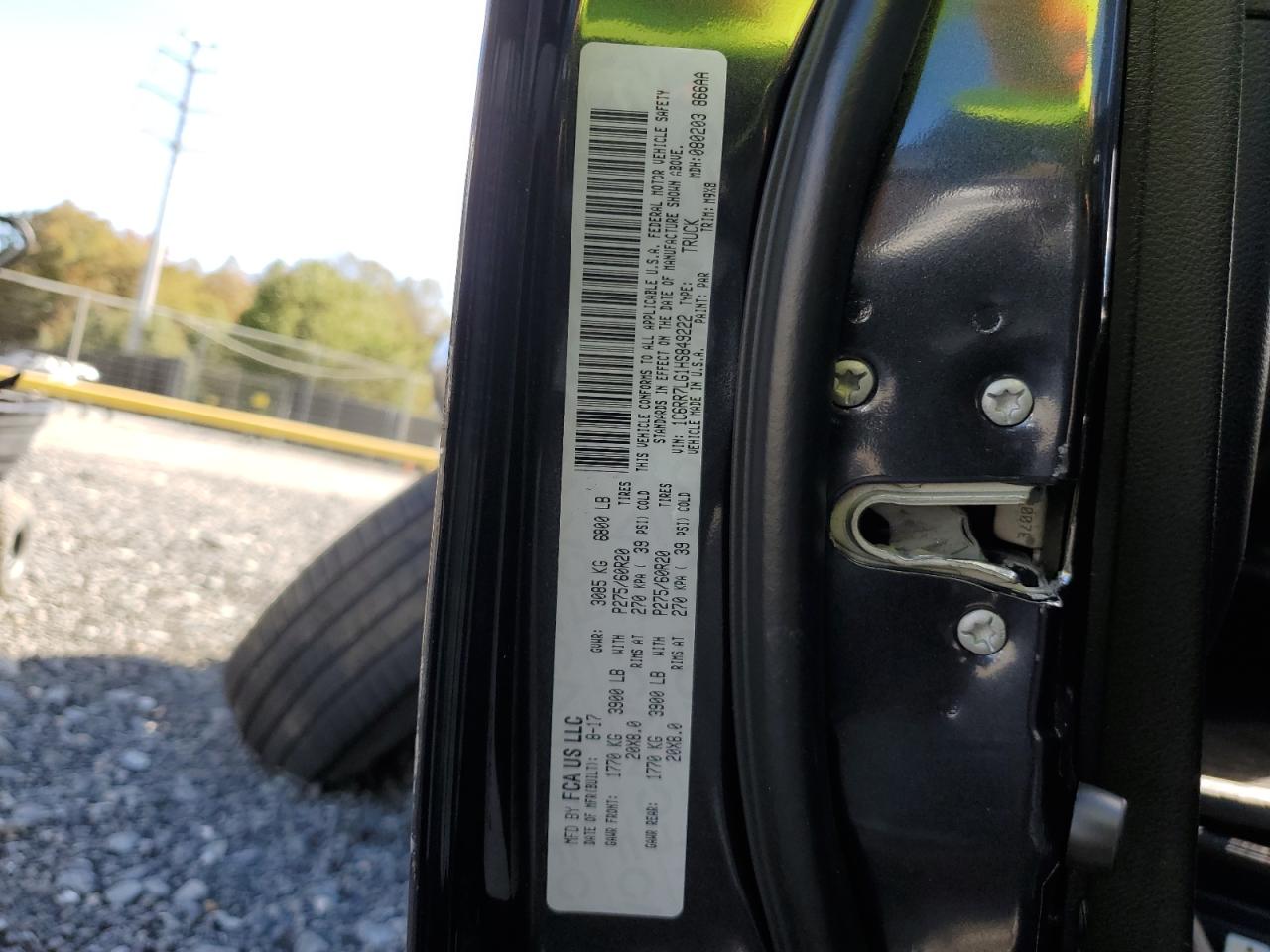 2017 Ram 1500 Slt VIN: 1C6RR7LG1HS849222 Lot: 82676405