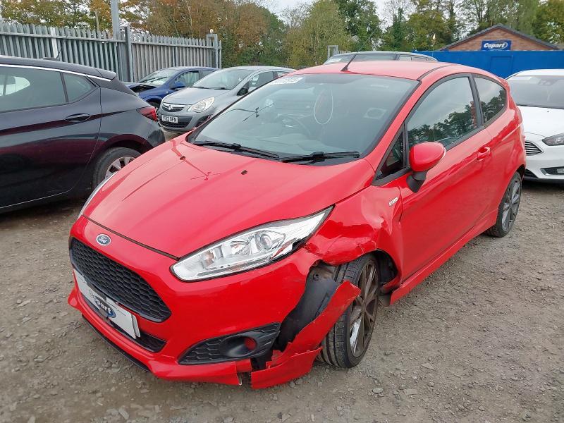 2017 FORD FIESTA ST-LINE  for sale at Copart WOLVERHAMPTON