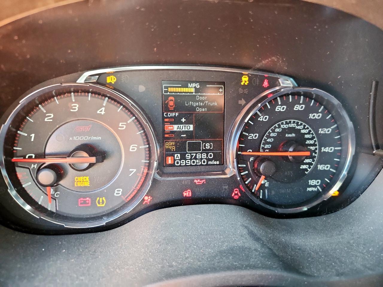 2018 Subaru Wrx Sti Limited VIN: JF1VA2W60J9804473 Lot: 86443535