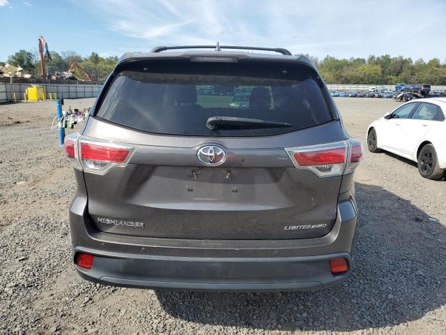  TOYOTA HIGHLANDER 2016 Серый