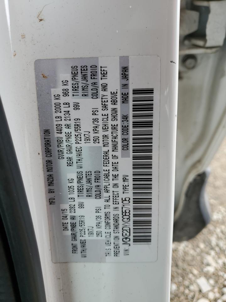 2016 Mazda Cx-5 Gt VIN: JM3KE2DYXG0657105 Lot: 82526885