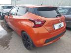 2017 NISSAN MICRA 1.5 DCI TEKNA 5DR for sale at Copart PETERLEE