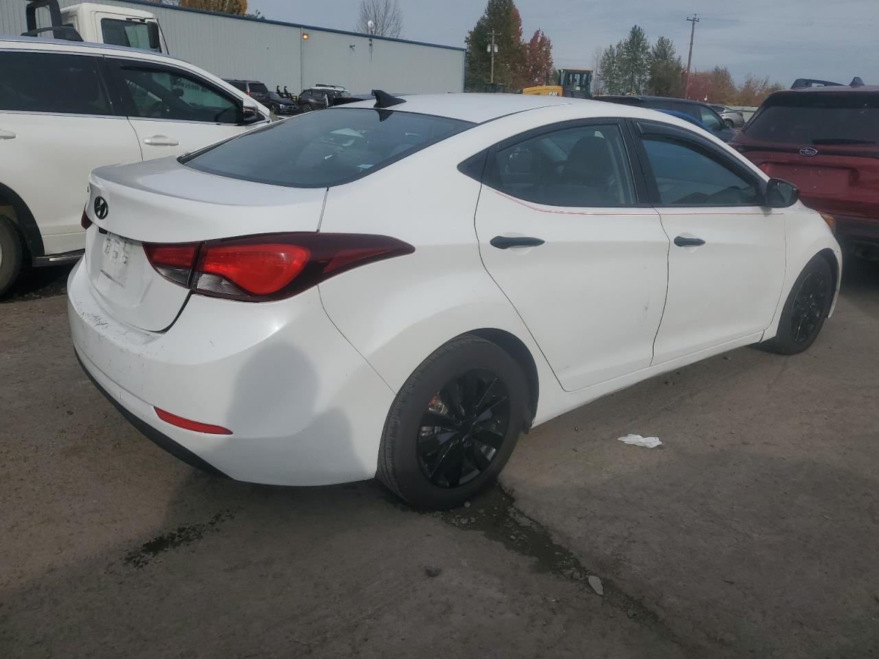 2015 Hyundai Elantra Se white null gas 5NPDH4AE3FH577774 photo #4