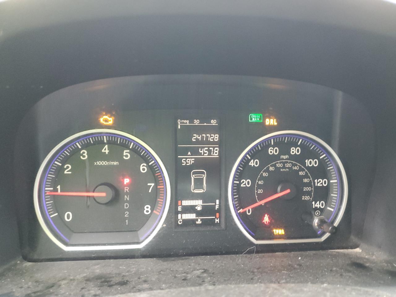 2009 Honda Cr-V Exl VIN: 5J6RE48769L033141 Lot: 85535305