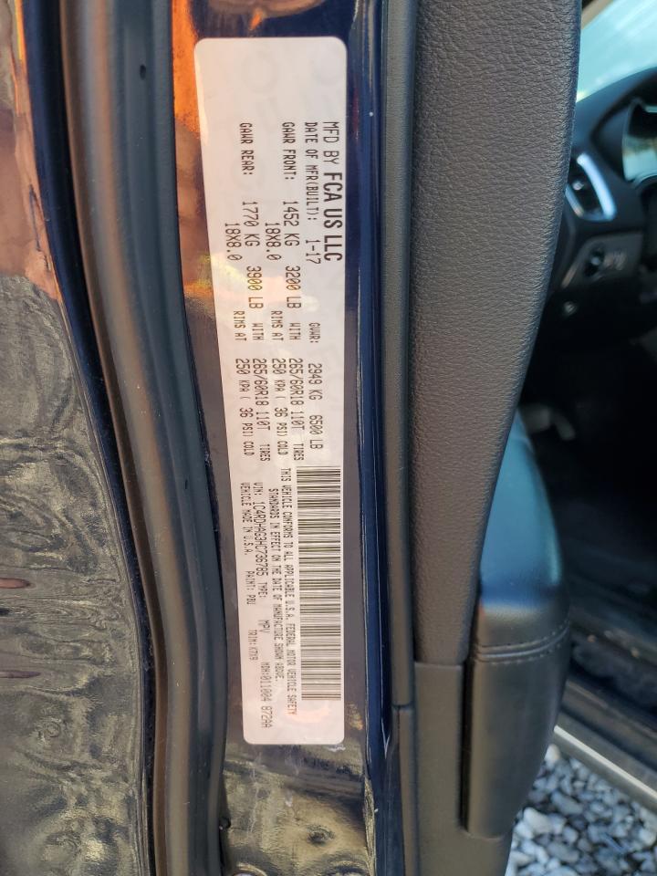 2017 Dodge Durango Sxt VIN: 1C4RDHAG3HC736785 Lot: 82342175