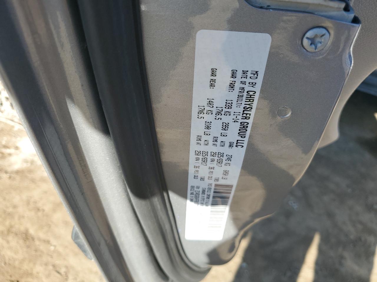 2015 Dodge Grand Caravan Se VIN: 2C4RDGBG4FR616779 Lot: 85875655