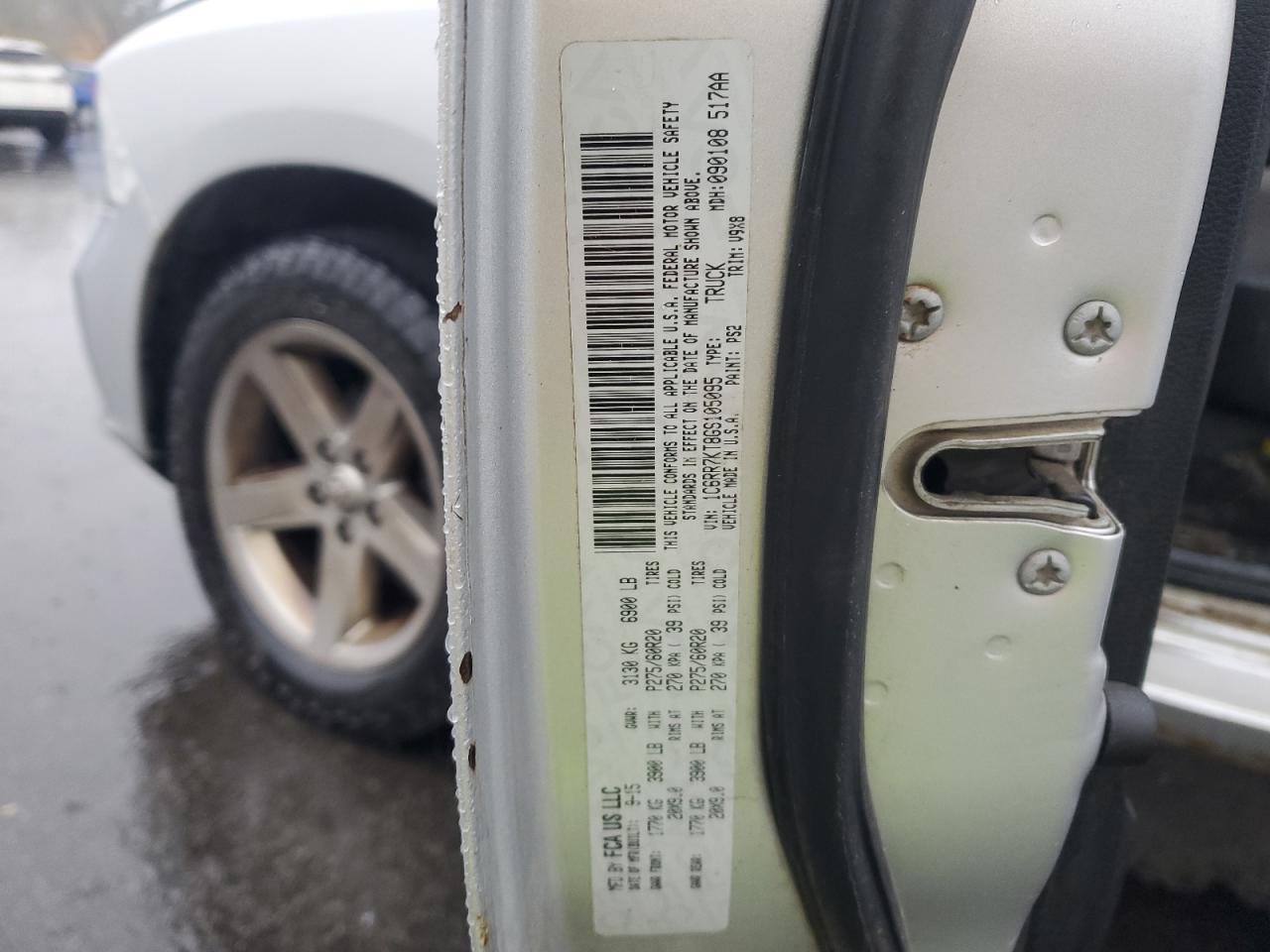 2016 Ram 1500 St VIN: 1C6RR7KT8GS105095 Lot: 87374005