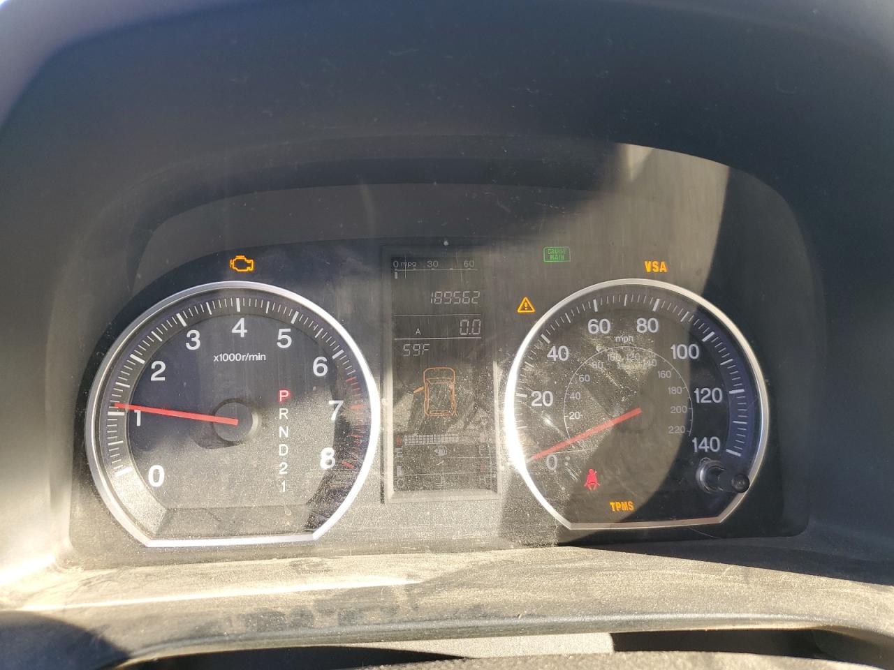 2009 Honda Cr-V Exl VIN: JHLRE48719C006860 Lot: 82588255