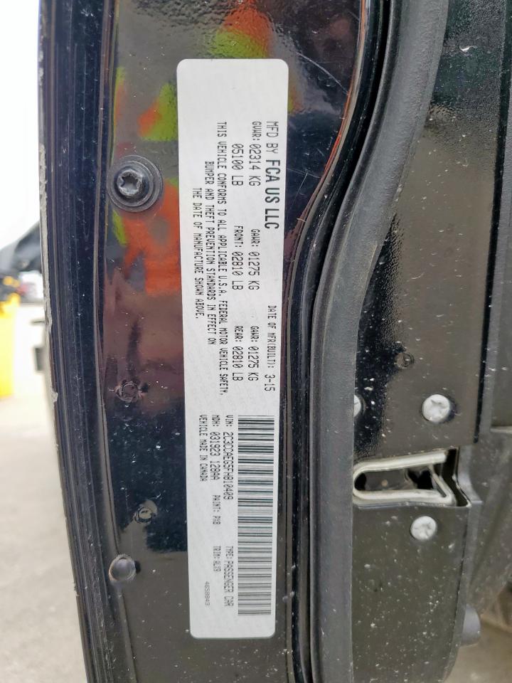 2015 Chrysler 300C VIN: 2C3CCAEG5FH810409 Lot: 90280185