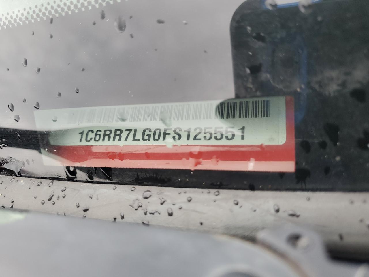 2014 Ram 1500 Slt VIN: 1C6RR7LG0ES125551 Lot: 82749625