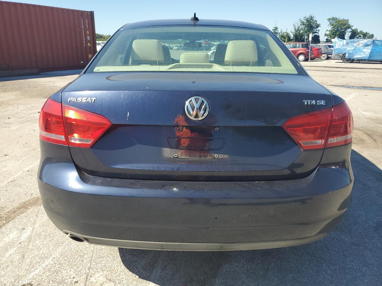 2015 Volkswagen Passat Se VIN: 1VWBV7A37FC036722 Lot: 86483675