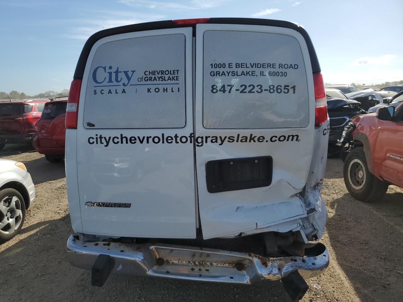 2019 Chevrolet Express G2500 VIN: 1GCWGAFG4K1291177 Lot: 84801785