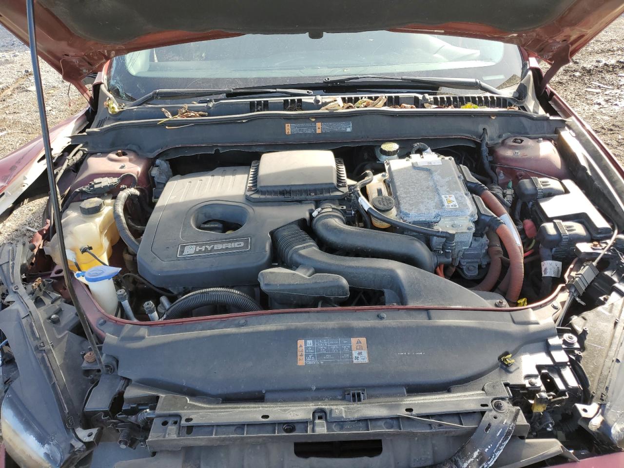 2014 Ford Fusion Se Hybrid VIN: 3FA6P0LUXER168214 Lot: 82781925