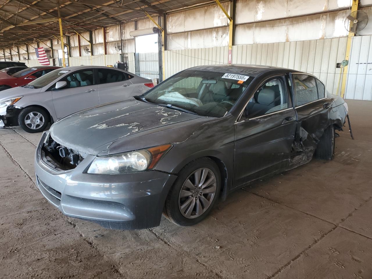 2012 Honda Accord Ex VIN: 1HGCP2F72CA155691 Lot: 82197555