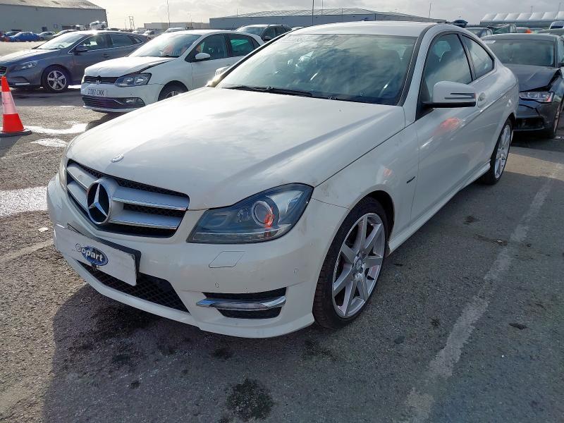 2011 MERCEDES-BENZ C CLASS C220 CDI BLUEEFF AMG SPORT EDITION 125 2DR AUTO for sale at Copart CHESTER