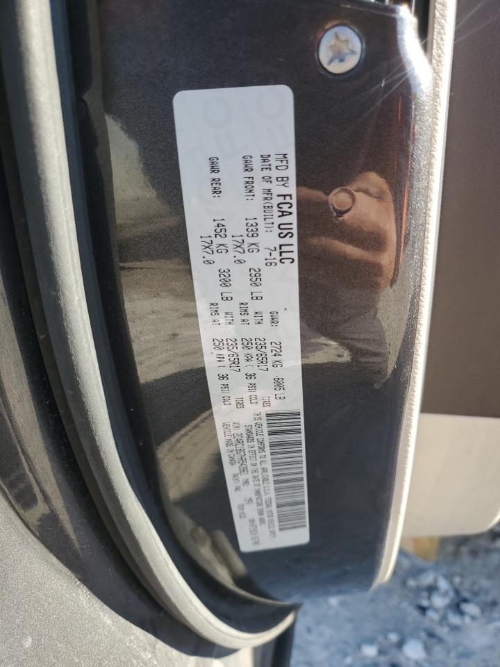 2017 Chrysler Pacifica Touring L VIN: 2C4RC1BG7HR543961 Lot: 86805755