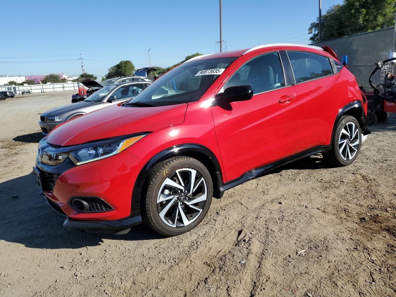 HONDA HR-V 2019. Lot# 90873635. VIN 3CZRU5H19KG700257. Photo 1