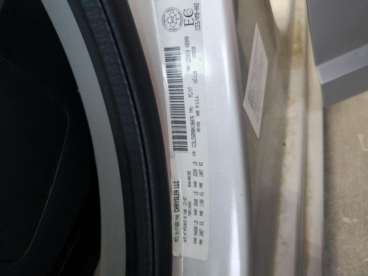 2008 Chrysler Sebring Touring VIN: 1C3LC56R98N196076 Lot: 89647265