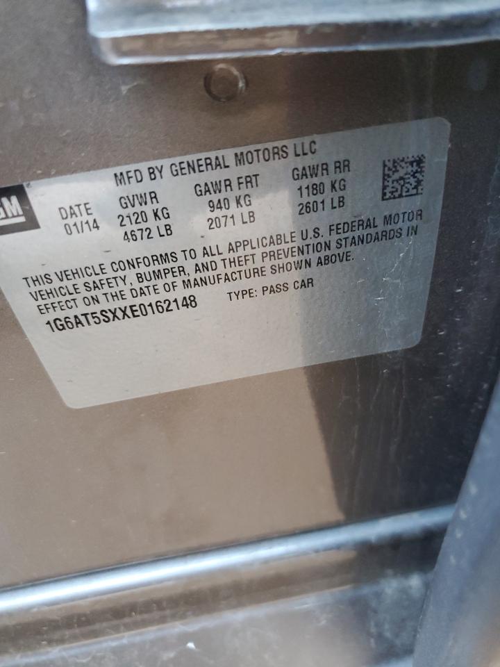 2014 Cadillac Cts Premium Collection VIN: 1G6AT5SXXE0162148 Lot: 84073485