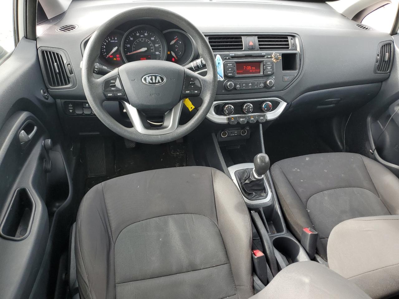 2015 Kia Rio Lx VIN: KNADM4A30F6479366 Lot: 81941185