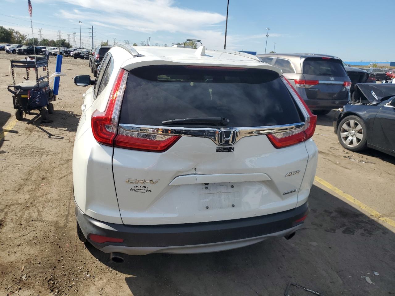 2018 Honda Cr-V Touring VIN: 2HKRW2H9XJH663911 Lot: 86304925