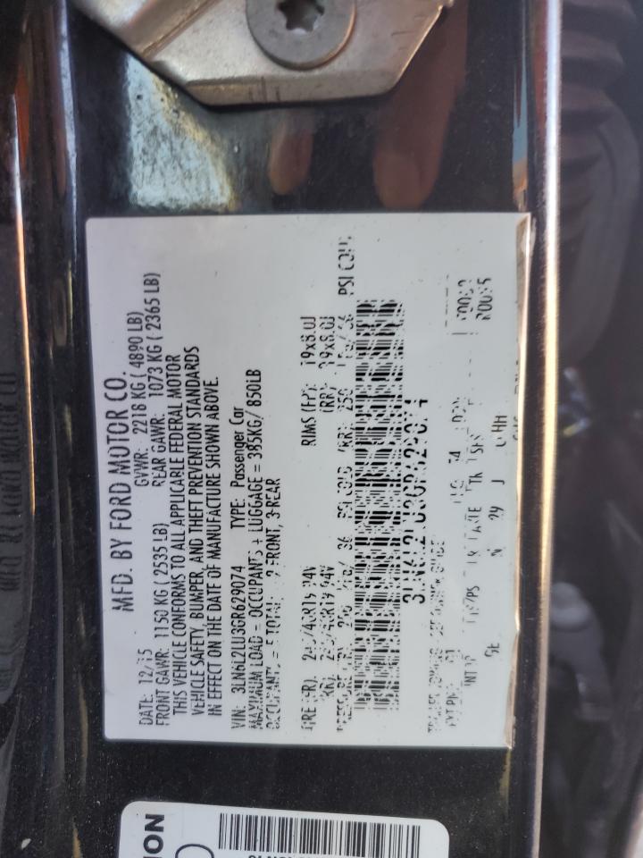 2016 Lincoln Mkz Hybrid VIN: 3LN6L2LU3GR629074 Lot: 90511085