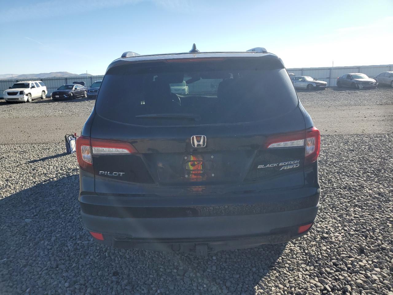2022 Honda Pilot Black VIN: 5FNYF6H73NB047876 Lot: 82715525