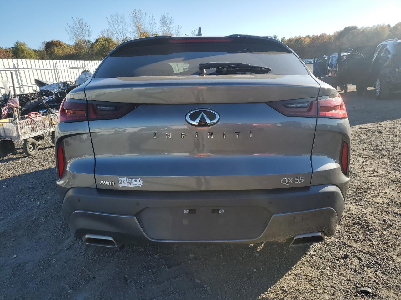 2022 Infiniti Qx55 Essential VIN: 3PCAJ5K37NF103690 Lot: 89441015