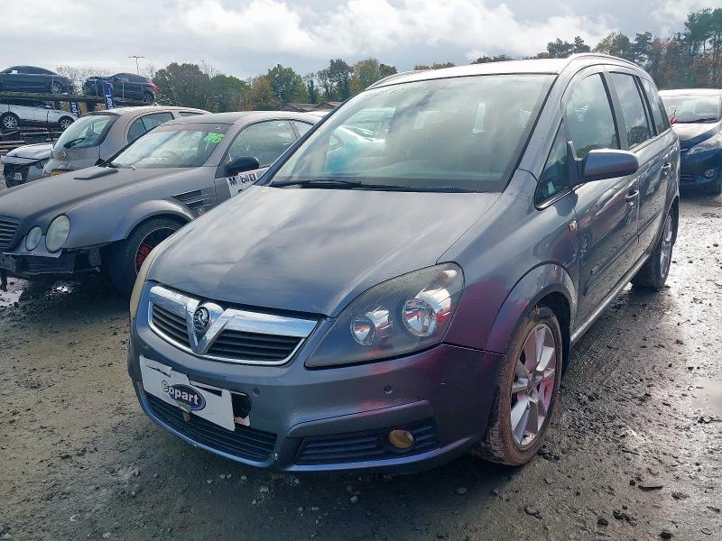 2007 VAUXHALL ZAFIRA 1.9 CDTI DESIGN [150] 5DR [EURO 4] for sale at Copart WOLVERHAMPTON