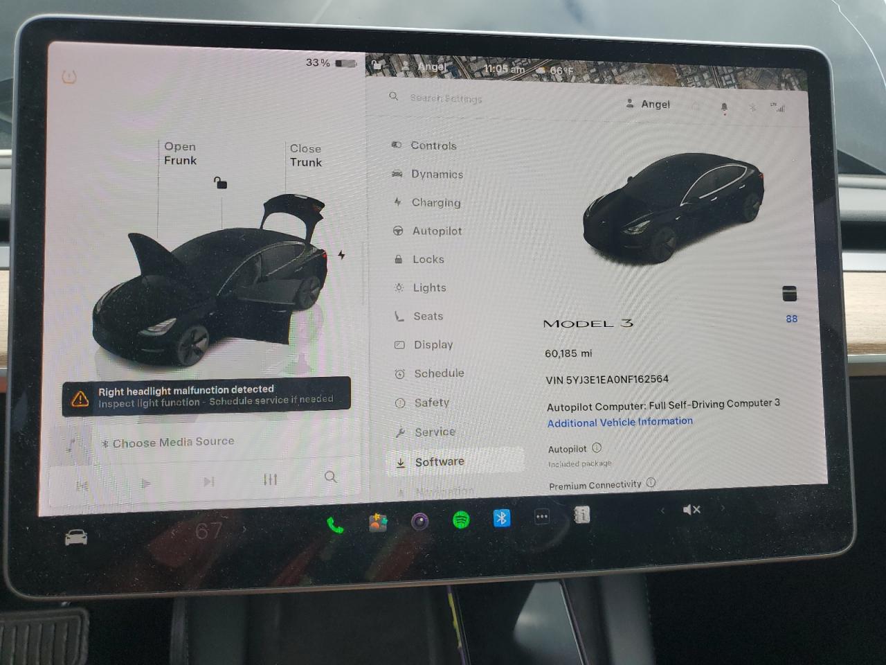 2022 Tesla Model 3 VIN: 5YJ3E1EA0NF162564 Lot: 86147585