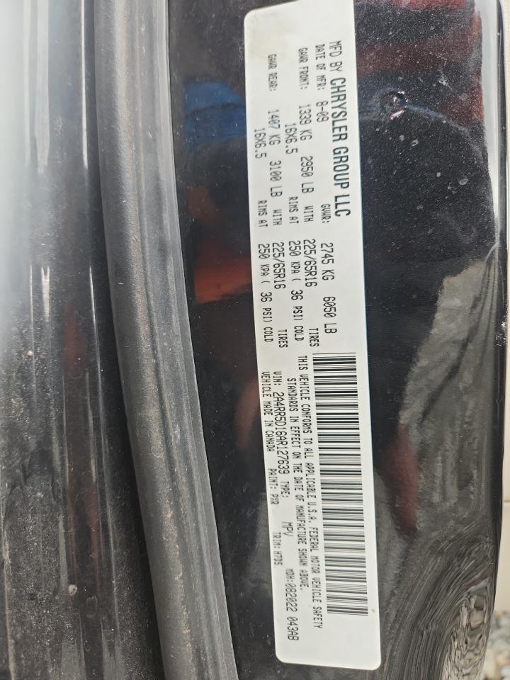 2010 Chrysler Town & Country Touring VIN: 2A4RR5D16AR127639 Lot: 84897895