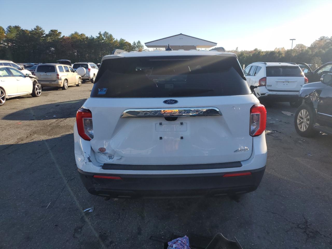 2021 Ford Explorer Xlt VIN: 1FMSK8DH5MGA75402 Lot: 86843895