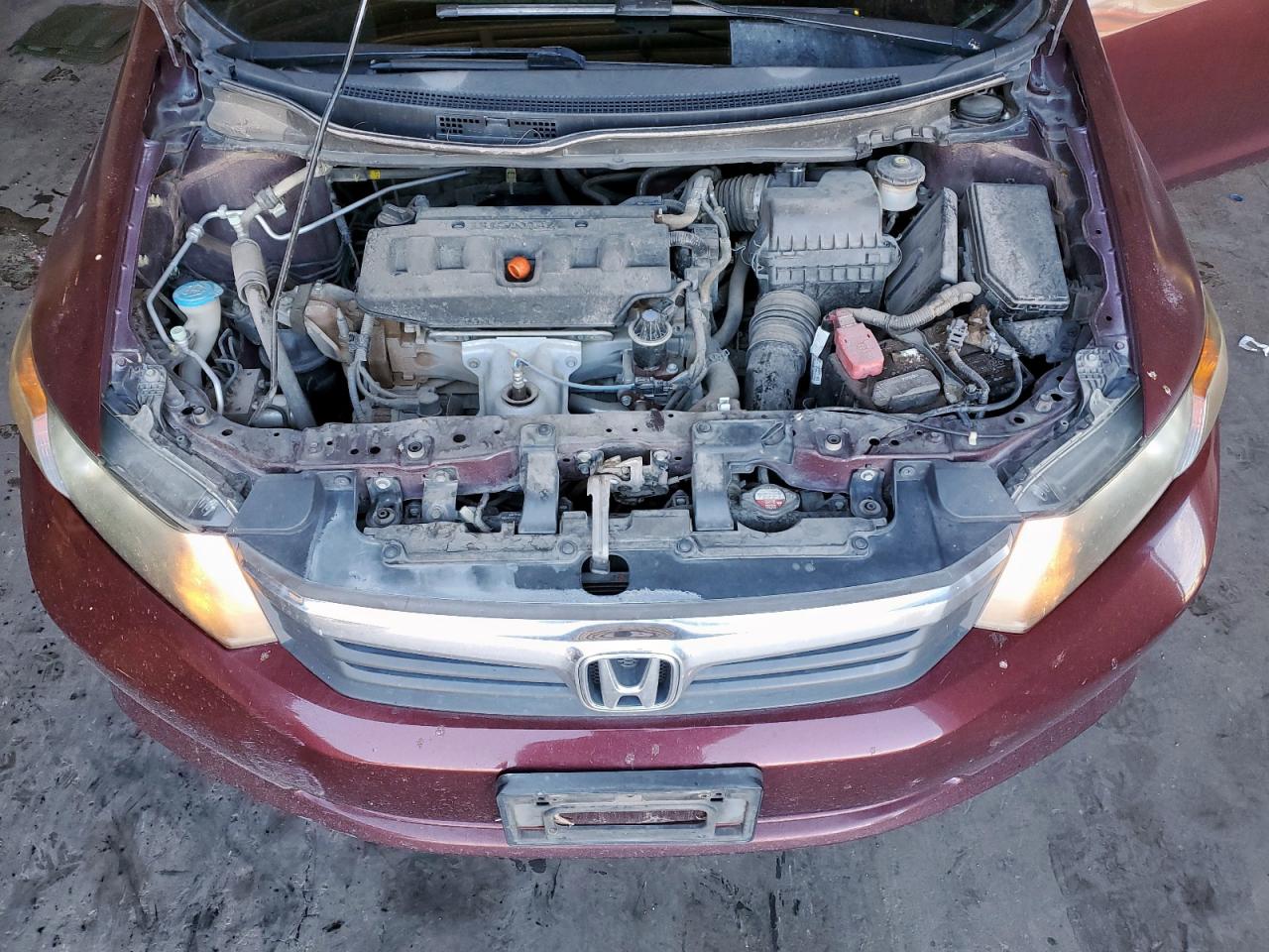 2012 Honda Civic Lx VIN: 2HGFB2F58CH592946 Lot: 85547555