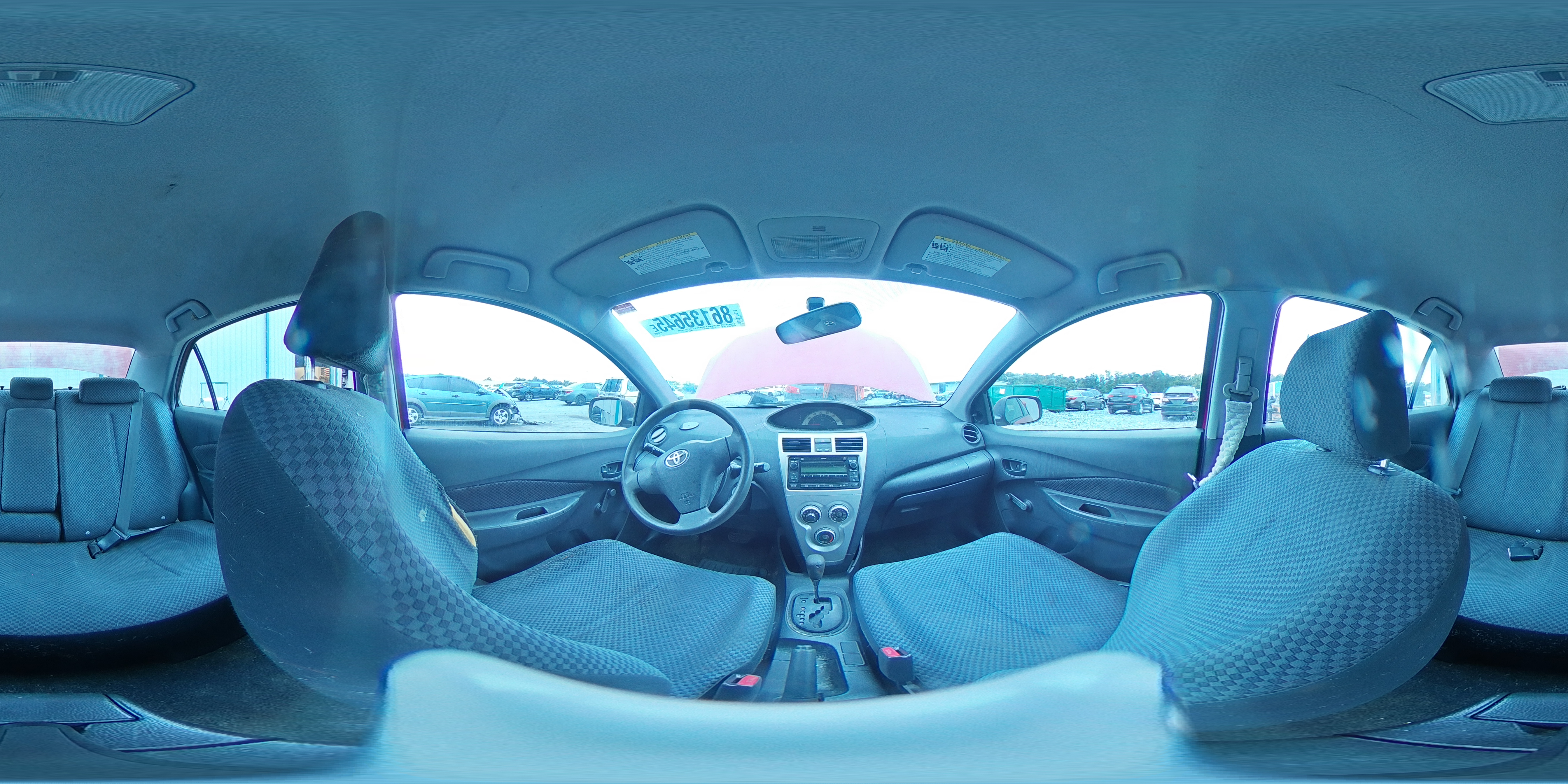 2008 Toyota Yaris VIN: JTDBT923781225260 Lot: 86135645