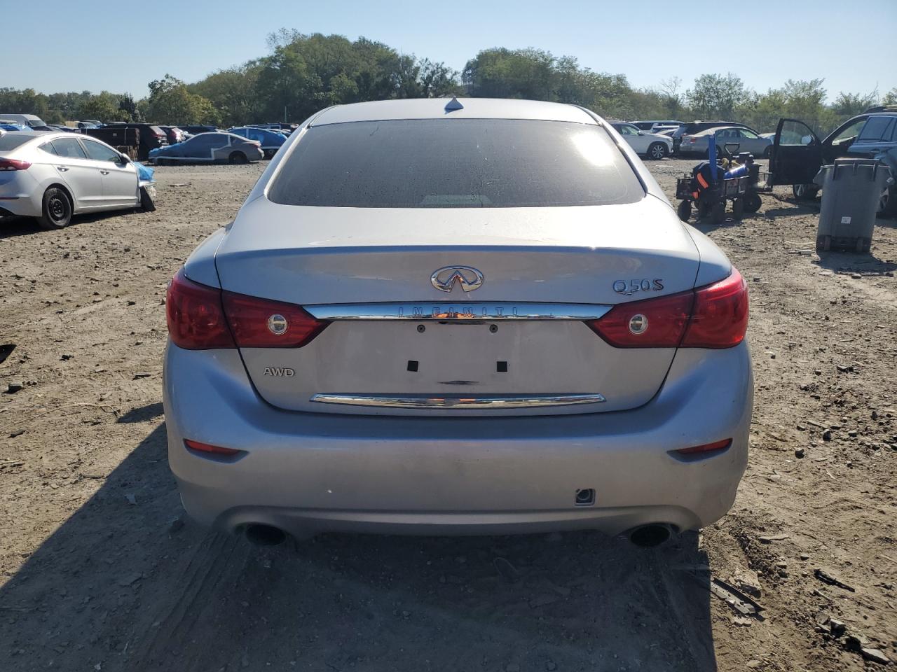 2014 Infiniti Q50 Base VIN: JN1BV7AR0EM685927 Lot: 81983455