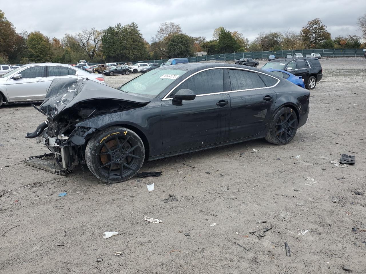 2014 Audi A7 Premium Plus black null gas WAUWGAFC9EN072724 photo #1