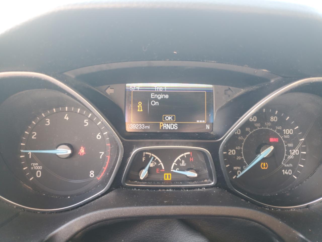 2016 Ford Focus Titanium VIN: 1FADP3J21GL245807 Lot: 85719655