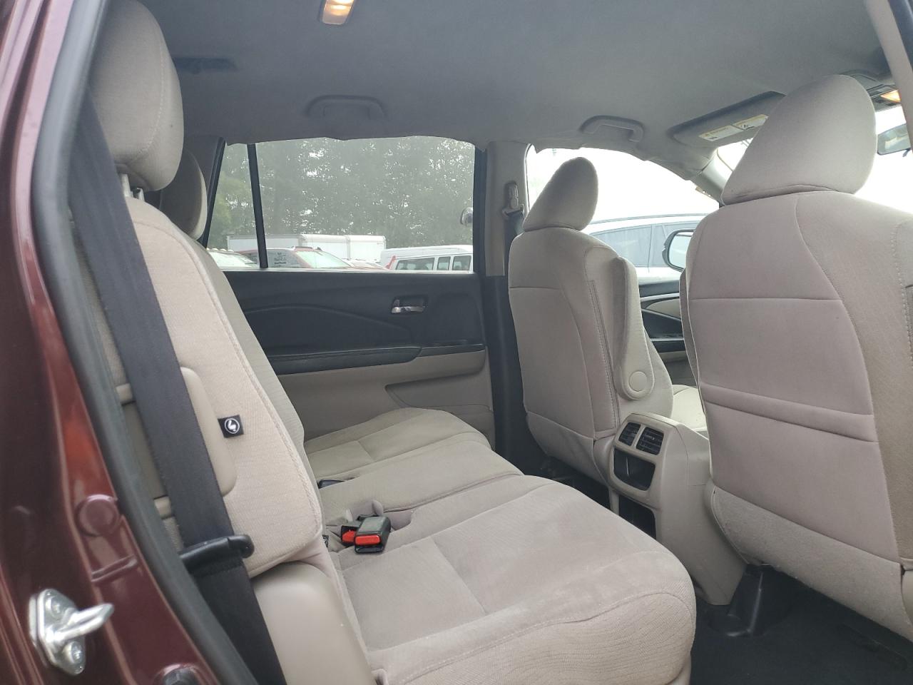 2017 Honda Pilot Lx VIN: 5FNYF6H11HB078138 Lot: 85137375