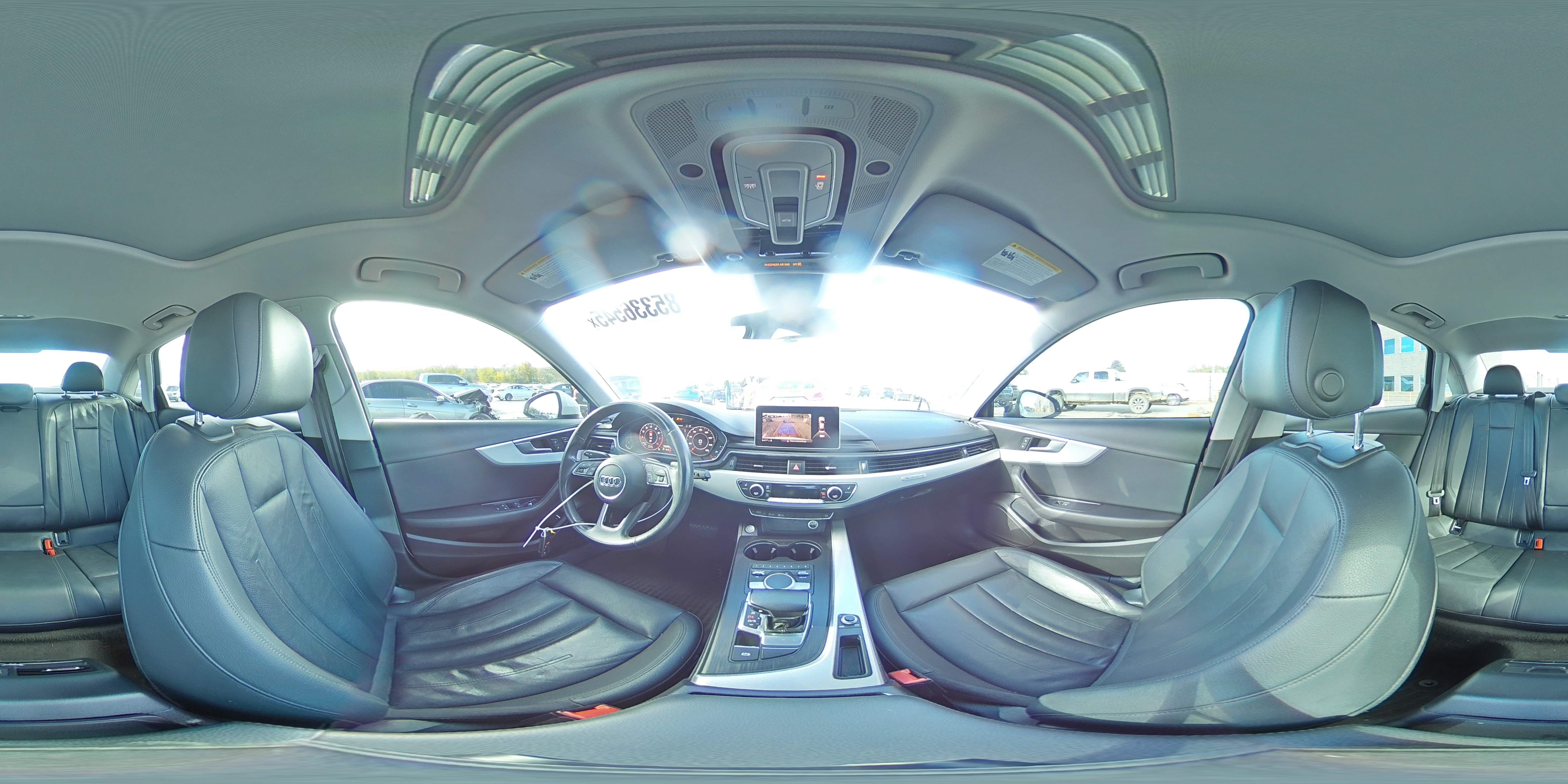 2017 Audi A4 Premium VIN: WAUDNAF48HN038896 Lot: 85336545