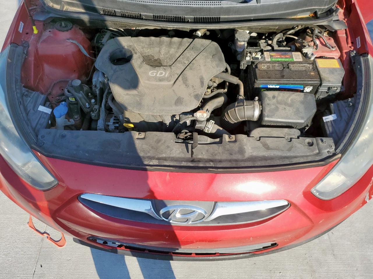 2014 Hyundai Accent Gls VIN: KMHCT4AE4EU757534 Lot: 84928435