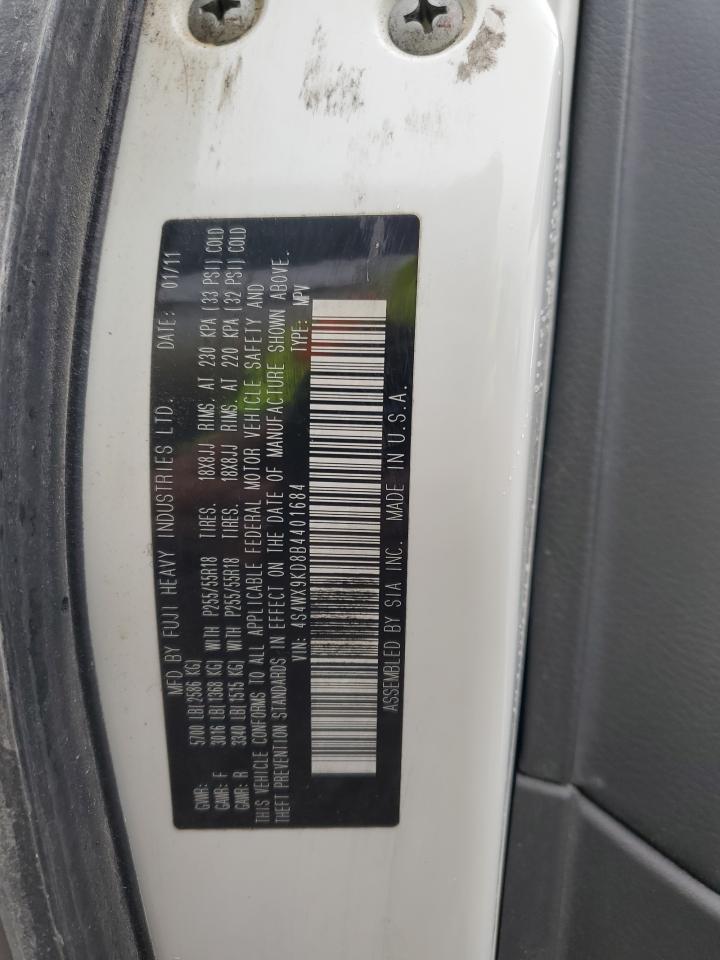2011 Subaru Tribeca Limited VIN: 4S4WX9KD8B4401684 Lot: 90450565